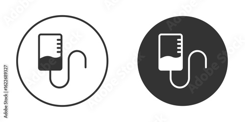Intravenous icon clipart vector designs for graphic projects