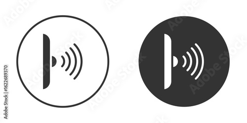 Infrared icon clipart vector designs for graphic projects