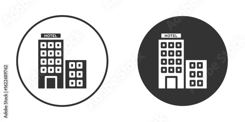 hotel icon clipart vector designs for graphic projects