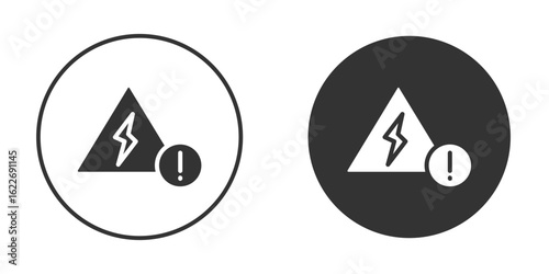 Electric Problem icon clipart vector designs for graphic projects