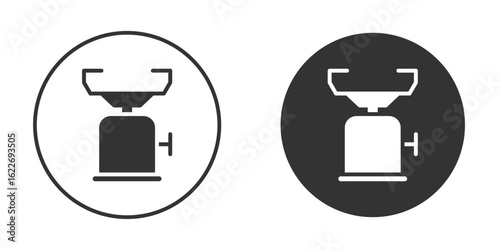 Camping gas icon clipart vector designs for graphic projects