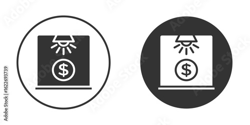 Business incubator icon clipart vector designs for graphic projects