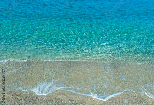 Fototapeta Naklejka Na Ścianę i Meble -  beach in ionian sea Greece