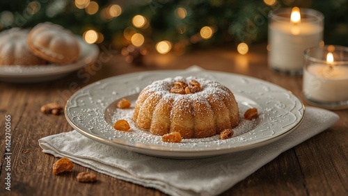 Close-up of a dish of Kutya served on a napkin