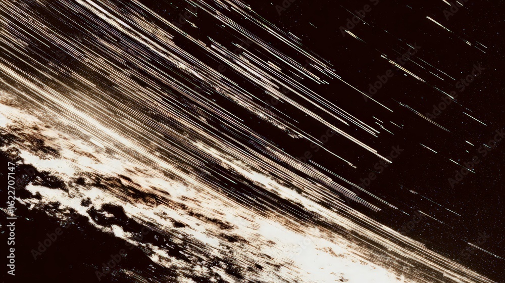 Fototapeta premium Abstract Space Motion Blur Artistic Image