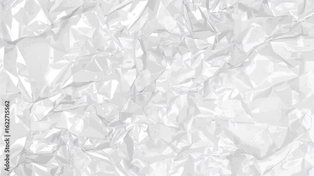 Obraz premium Smooth shiny white material featuring folds