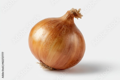 Wallpaper Mural Onion placed on a light background showcasing its smooth surface and natural texture in a minimalist setting Torontodigital.ca