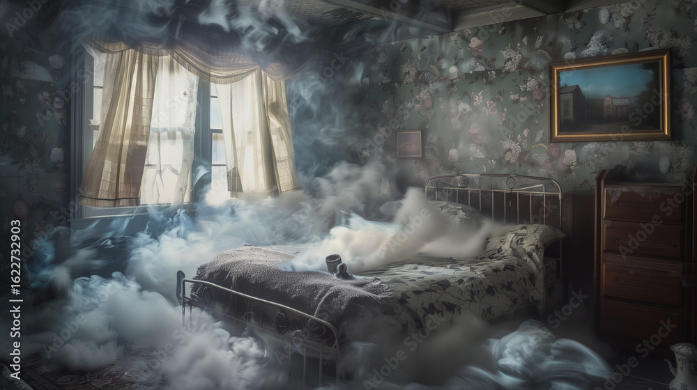 Childhood memories hiding in the dust beneath the bed Childhood memories hiding in the dust beneath the bed