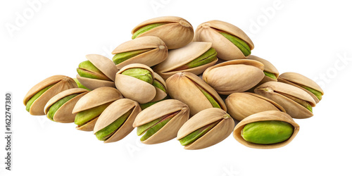 Wallpaper Mural Close-Up of Unshelled Pistachio Nuts on Transparent Background
High-Resolution Image of Scattered Pistachios with Visible Green Nuts Torontodigital.ca