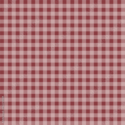 Wallpaper Mural Deep red gingham pattern with soft pink background, evoking cozy autumn vibes. Great for fall fabric, wrapping, backgrounds, and rustic seasonal decorations. Torontodigital.ca