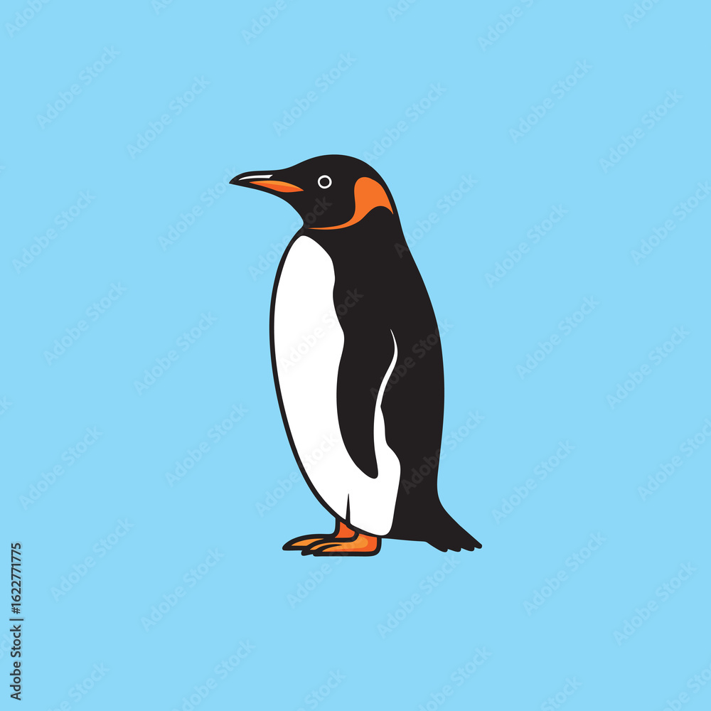 Obraz premium penguin of blue sky
