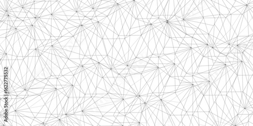 Abstract of simple gray line triangle pattern geometric background. Seamless geometric polygonal repeatable pattern swatch background, Trendy design vector background for web backdrop orpaper print.