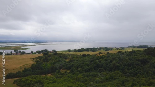 Wallpaper Mural Blick auf Hiddensee vom Aussichtspunkt auf dem Weg zum Leuchtturm Torontodigital.ca