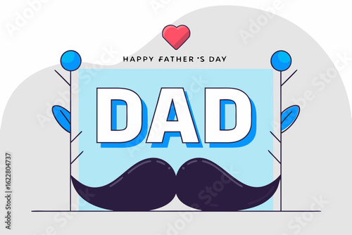 Happy Father's Day Greeting Card 