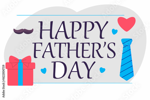 Happy Father's Day Greeting Card 