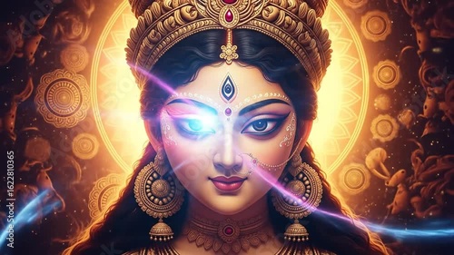 Ma Durga Divine Expression