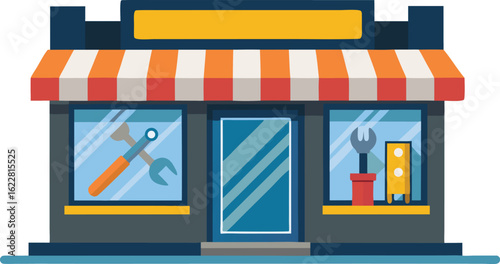 Tools Display at Hardware Storefront.