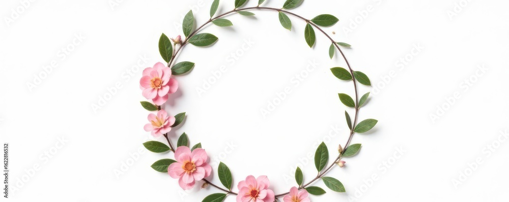Pastel pink gypsophila & eucalyptus wreath, circular frame on white Perfect for invitations , eucalyptus, arrangement Pastel pink gypsophila & eucalyptus wreath, circular frame on white Perfect for invitations , eucalyptus, arrangement