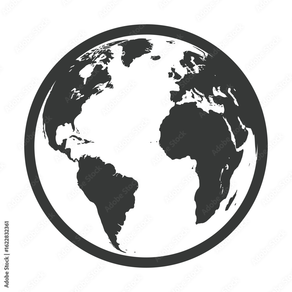World planet earth vector illustration World planet earth vector illustration