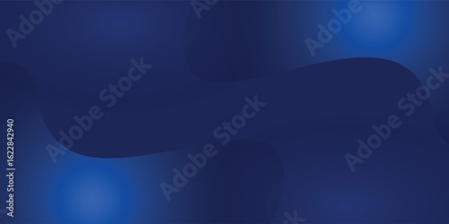 Abstract blue background for web design templates, christmas, valentine, product studio room and business report with smooth gradient color.