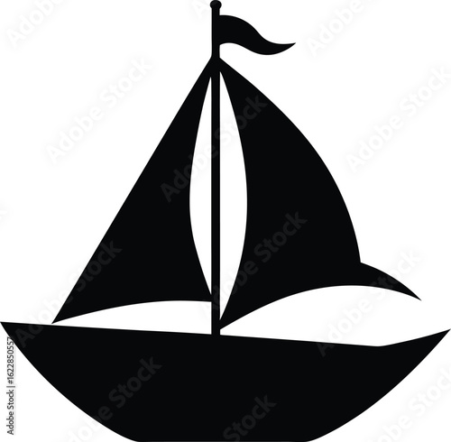 Une conception nautique pour naviguer sur les vagues de l'océan à bord d'un yacht, symbole du voyage en mer