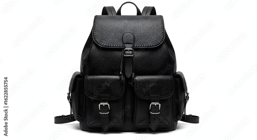 Naklejka premium Sparkling Black Sequin Backpack Fashion Accessory for Stylish Travel and Everyday Use
