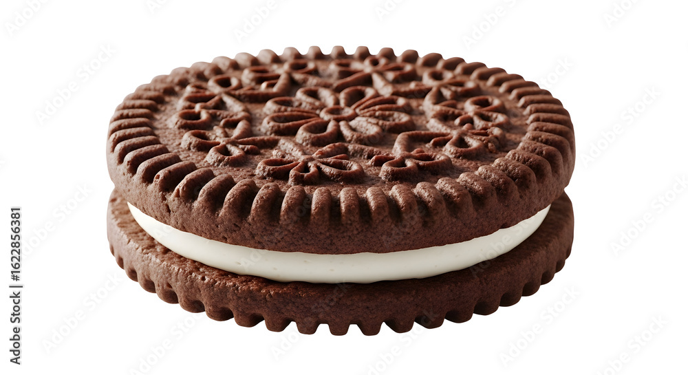 Delicious Chocolate Sandwich Cookies Sweet Treat Snack Time Delicious Chocolate Sandwich Cookies Sweet Treat Snack Time
