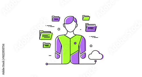 Organizing digital files for efficient data management
