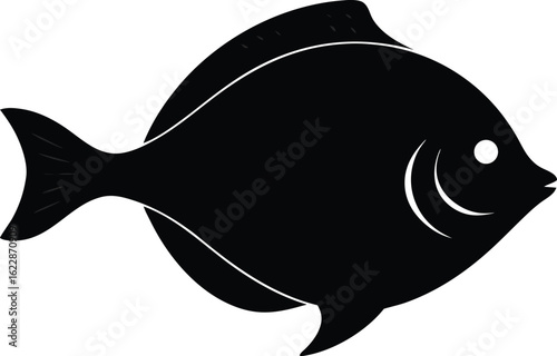 Illustration d'un requin de dessin animé nageant dans l'eau tropicale