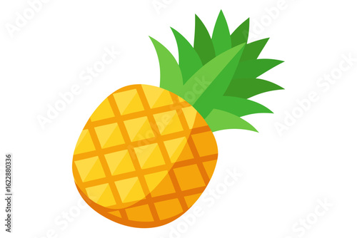 This realistic and detailed fruit artwork captures the essence of freshness and tropical vibes, ideal for both print and digital use.