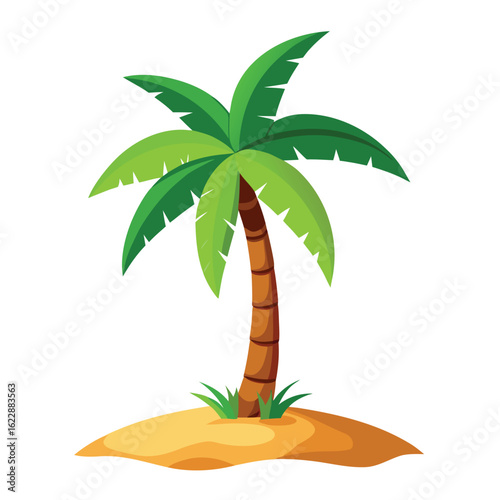 palm tree vector illustration