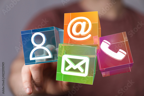 Easy ways to connect.  Emai...