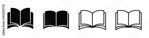 Illustration of open books isolated on white background, representing reading, learning, and knowledge acquisition in education, literature, and personal development contexts, emphasizing exploration 
