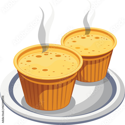 Pakistani Chai flat illustration