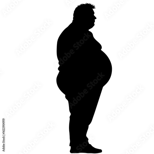 pregnant woman silhouette