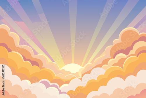 sun and clouds