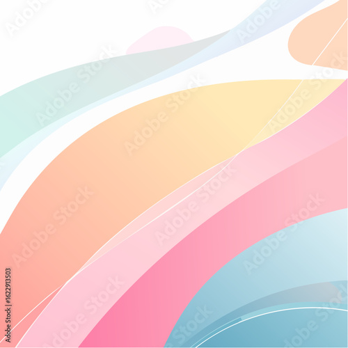 Walpaper Abstrakte Formen und dekorative Muster