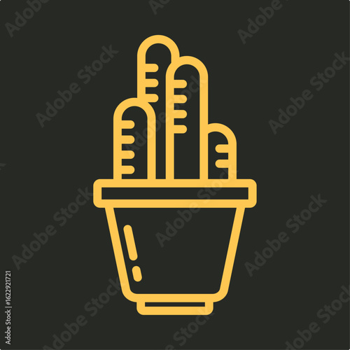 Cactus trendy applicable important vector Illustration design magnificent colorful background