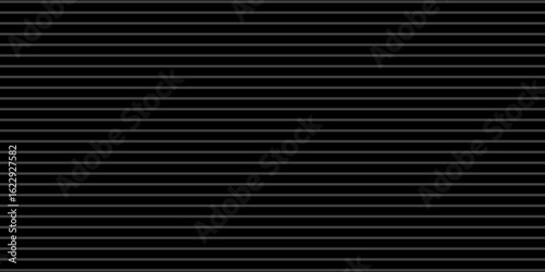 Horizontal line pattern. From thin line to thick. Parallel stripe. Black streak on white background. Straight gradation stripes. Abstract geometric patern.
