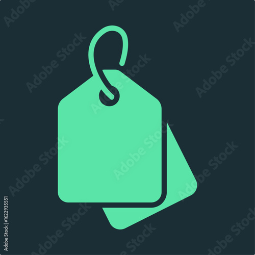 Tag trendy applicable important vector Illustration design fascinating colorful background