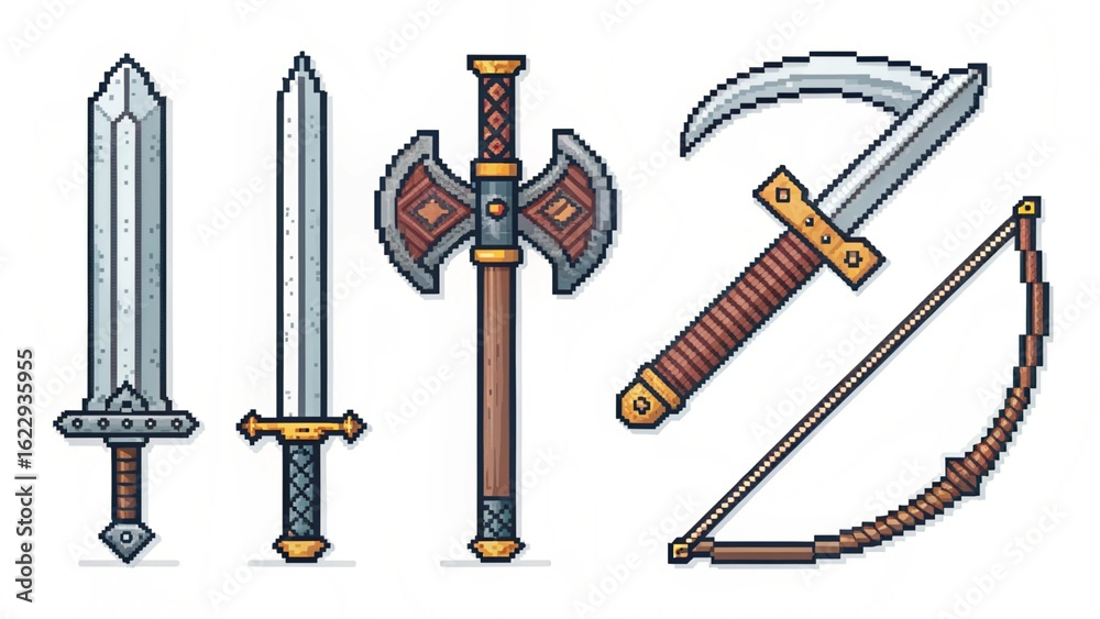 Obraz premium High-Quality Pixel Art Collection : Trendy, Versatile & Top-Selling Designs 