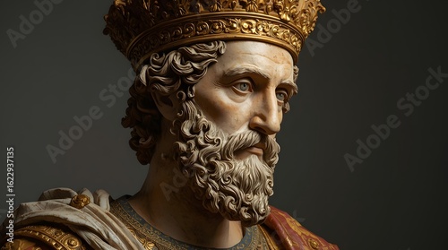 Historical Statue of King Charlemagne