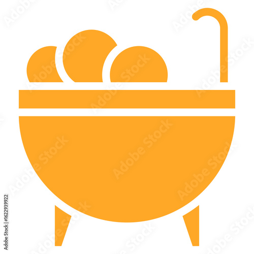 Surf Tub Vector Icons