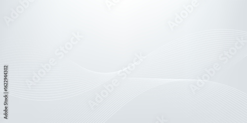 Abstract geometric white and gray color background. Vector, illustration.
