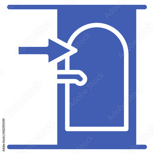 Emergency Exit Vector Icons