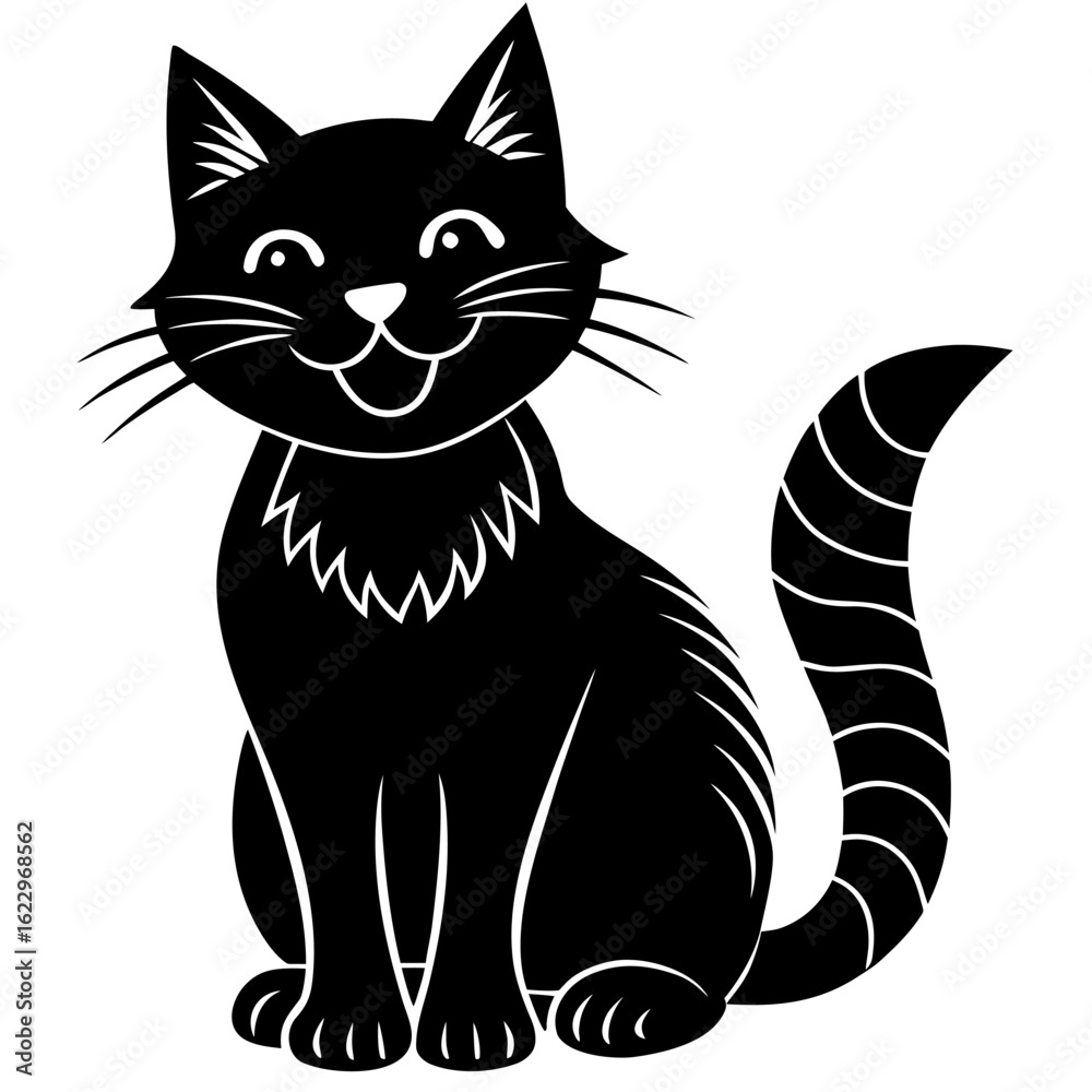 Obraz premium smiling cat