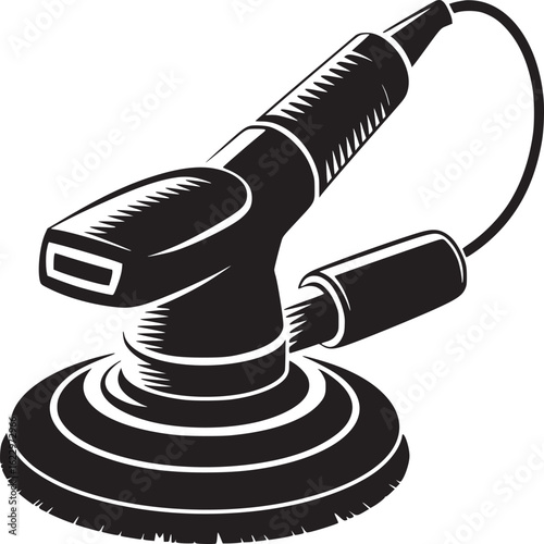 Random Orbital Sander Illustration