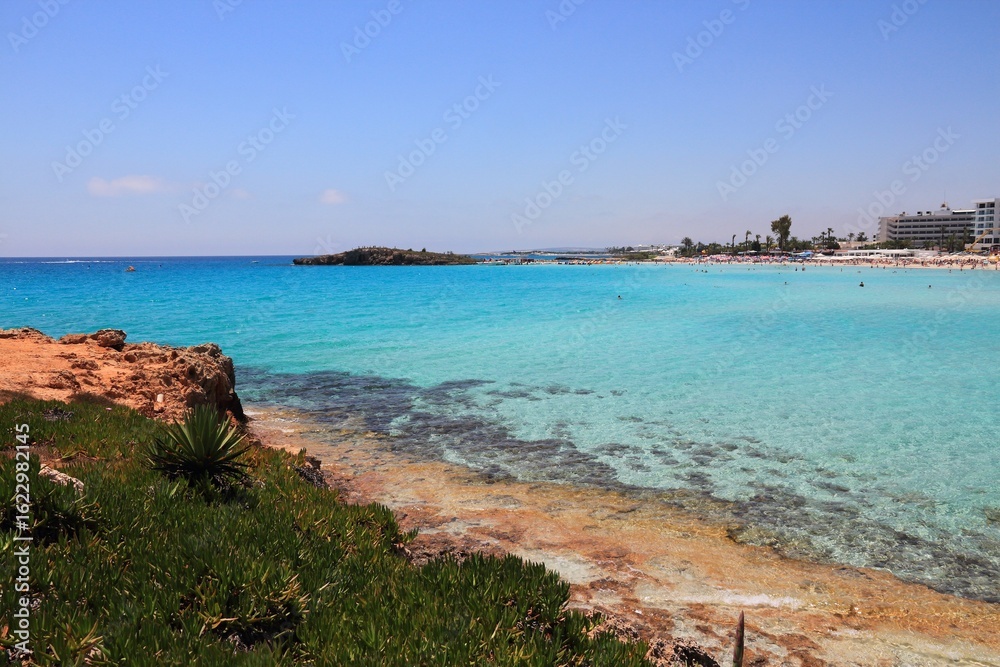 Fototapeta premium Beach in Cyprus - Ayia Napa