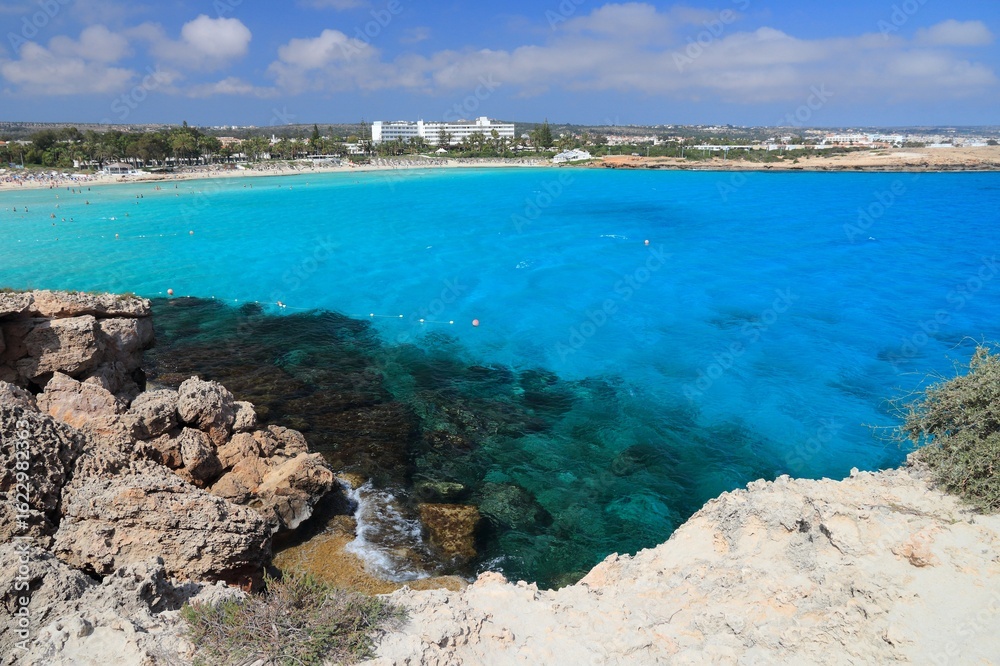 Fototapeta premium Beach in Cyprus - Ayia Napa