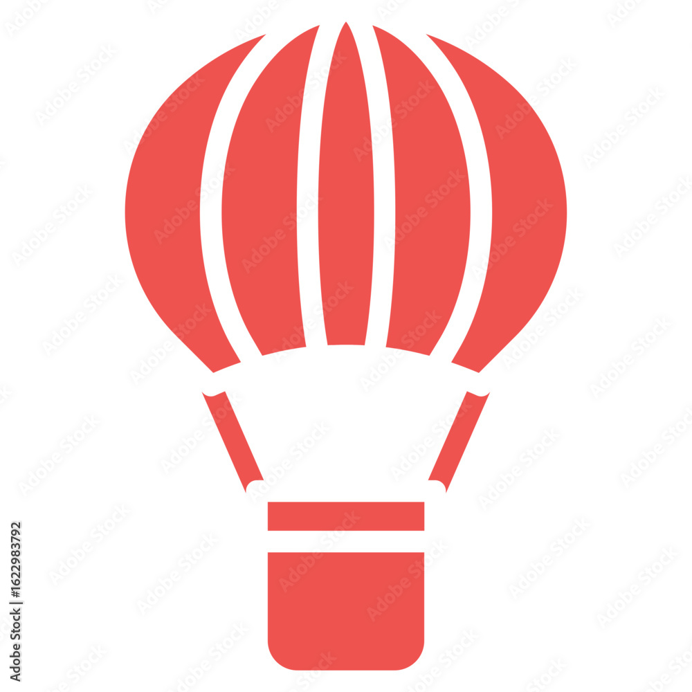 Obraz premium Air Balloon Vector Icons